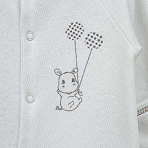 Jumpsuit - Hippo - 68 cm