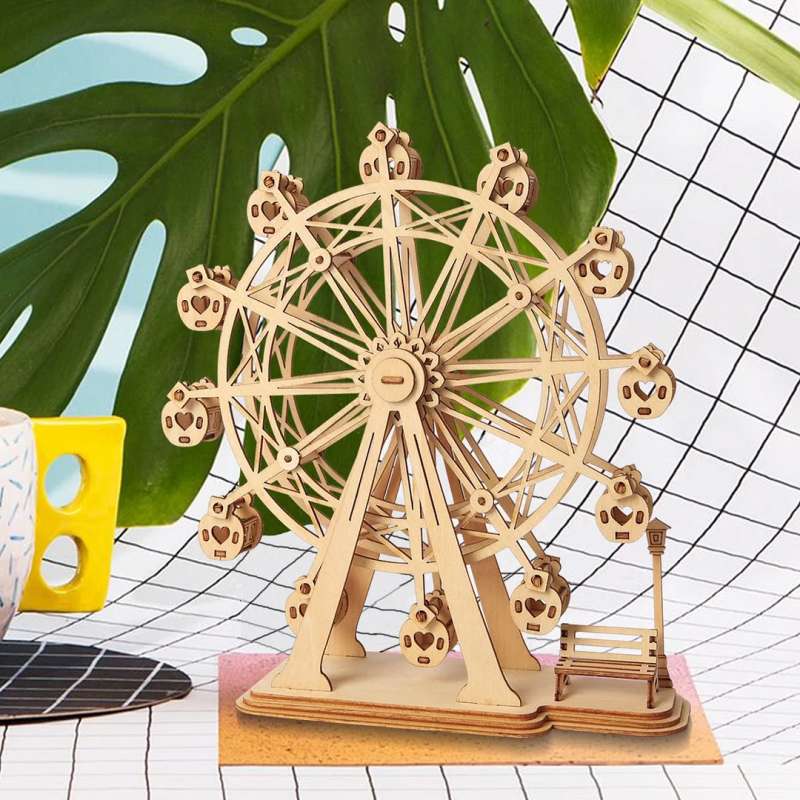 Wooden 3D Puzzle ROBOTIME - Ferris Wheel