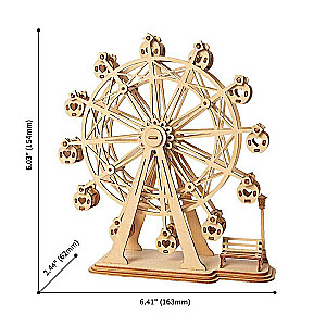 Wooden 3D Puzzle ROBOTIME - Ferris Wheel