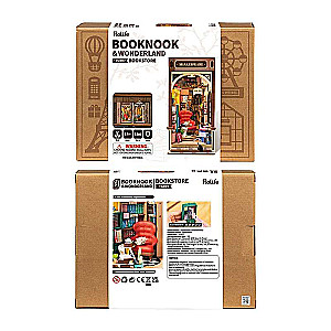 3D folding miniature ROBOTIME - Book Nook Shelf Insert Kit
