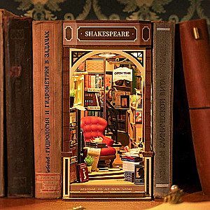3D folding miniature ROBOTIME - Book Nook Shelf Insert Kit