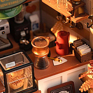 3D folding miniature ROBOTIME - Café Miniature House