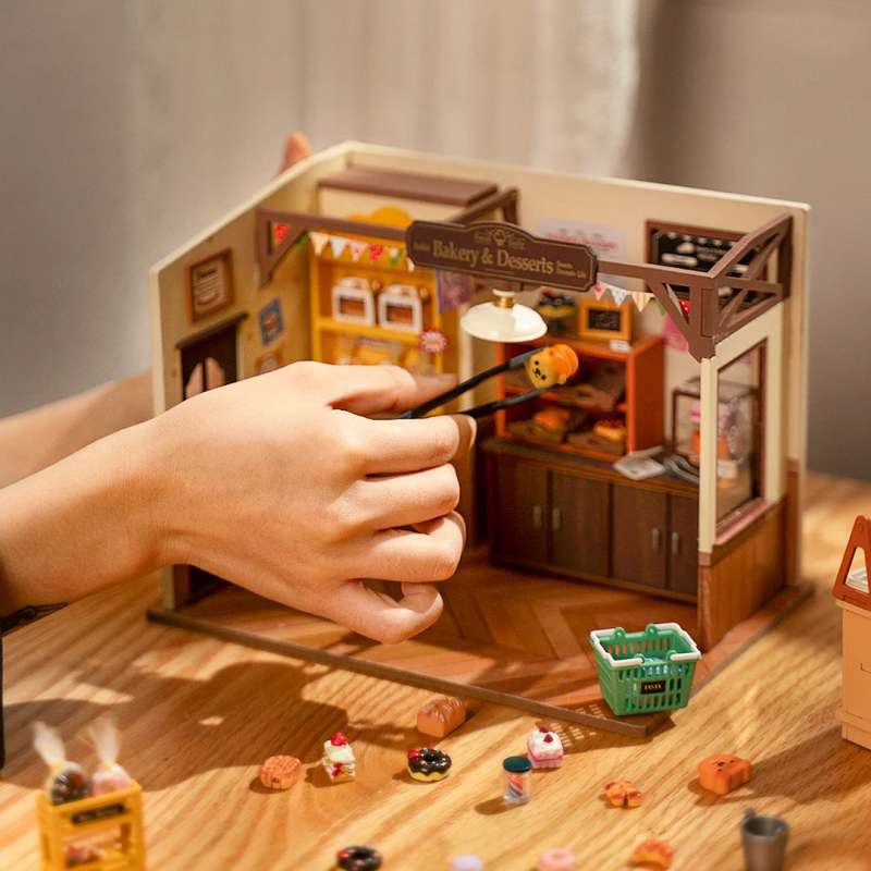 3D Folding Miniature ROBOTIME - Beckas Baking House
