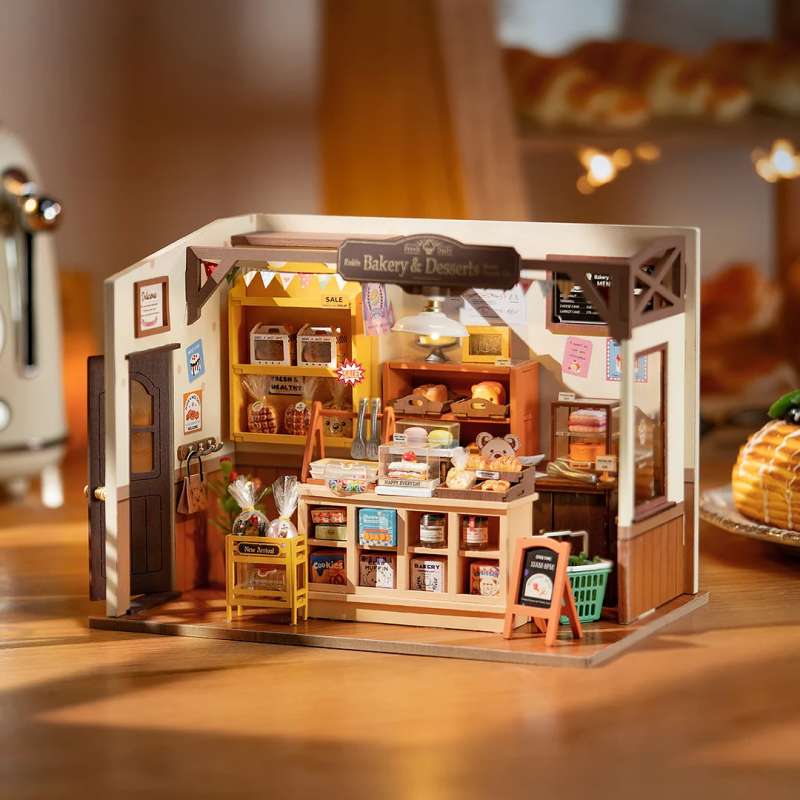 3D Folding Miniature ROBOTIME - Beckas Baking House