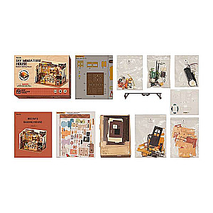 3D Folding Miniature ROBOTIME - Beckas Baking House