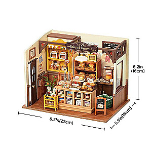3D Folding Miniature ROBOTIME - Beckas Baking House