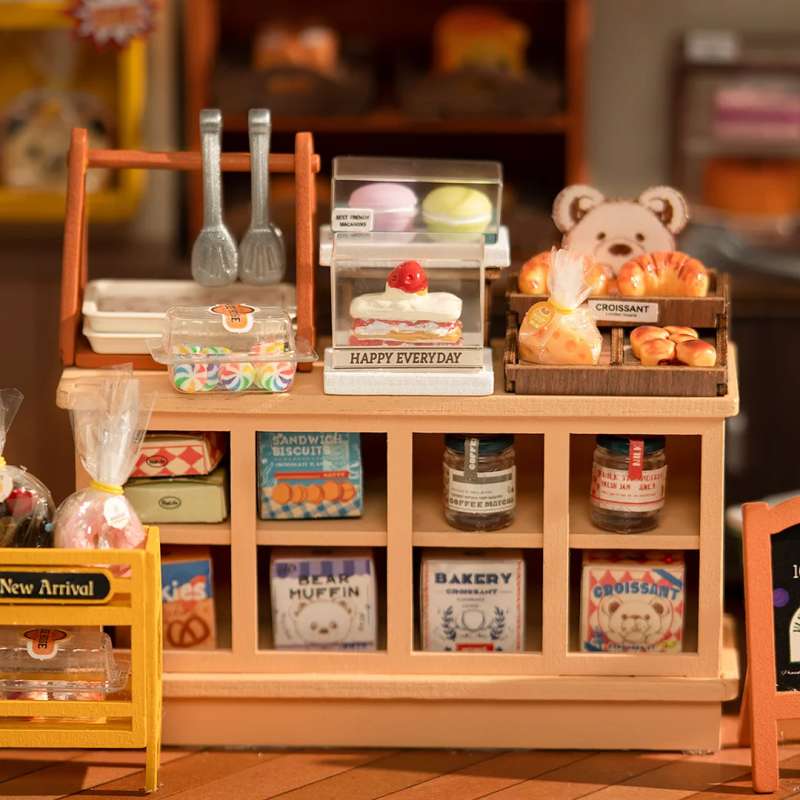 3D Folding Miniature ROBOTIME - Beckas Baking House