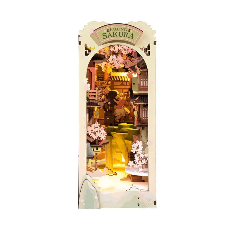 3D Foldable Miniature ROBOTIME - Falling Sakura