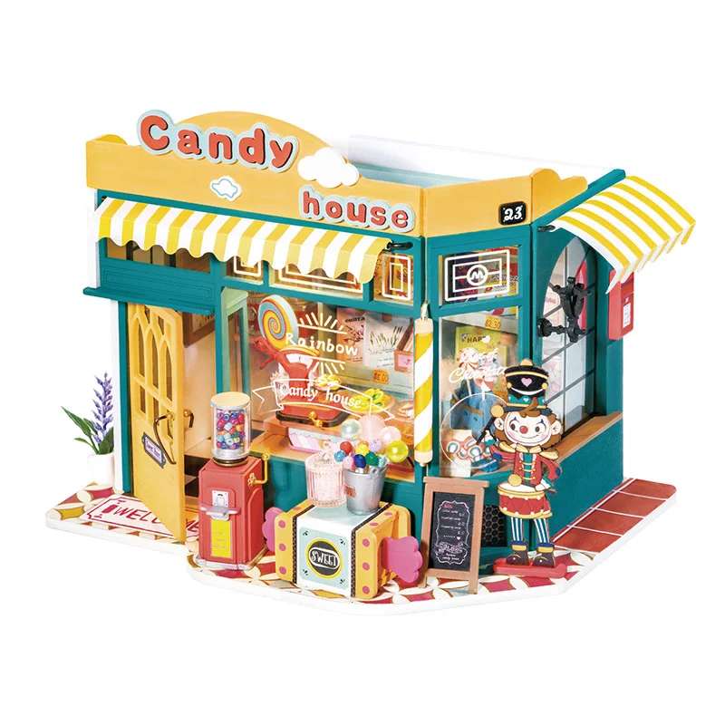 3D Foldable Miniature ROBOTIME - Candy House