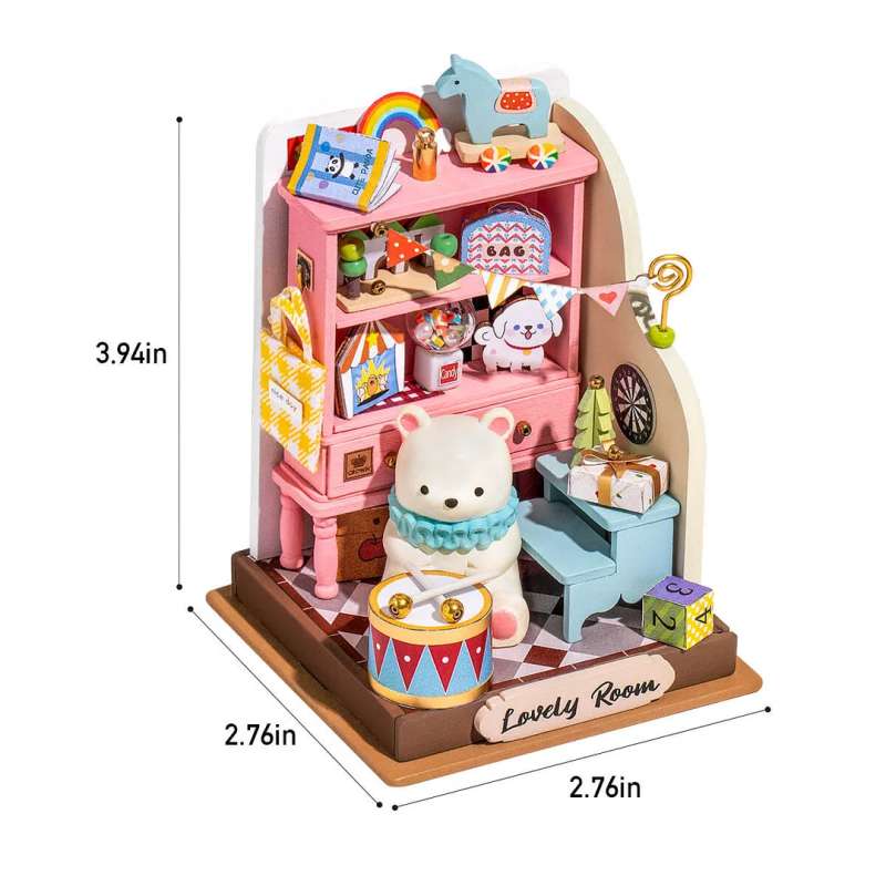 3D Folding Miniature ROBOTIME - Children's Playroom