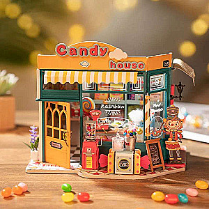 3D Foldable Miniature ROBOTIME - Candy House