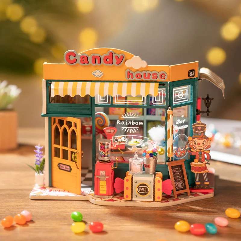 3D Foldable Miniature ROBOTIME - Candy House