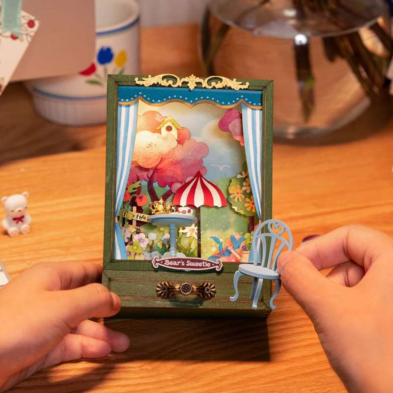 3D Folding Miniature ROBOTIME - Bears Sweetie
