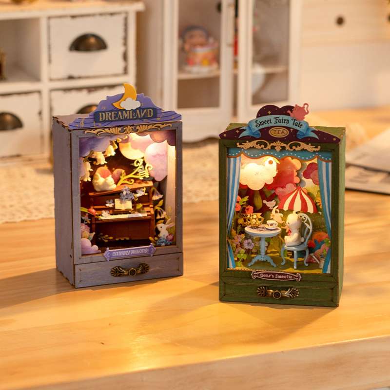 3D Folding Miniature ROBOTIME - Bears Sweetie