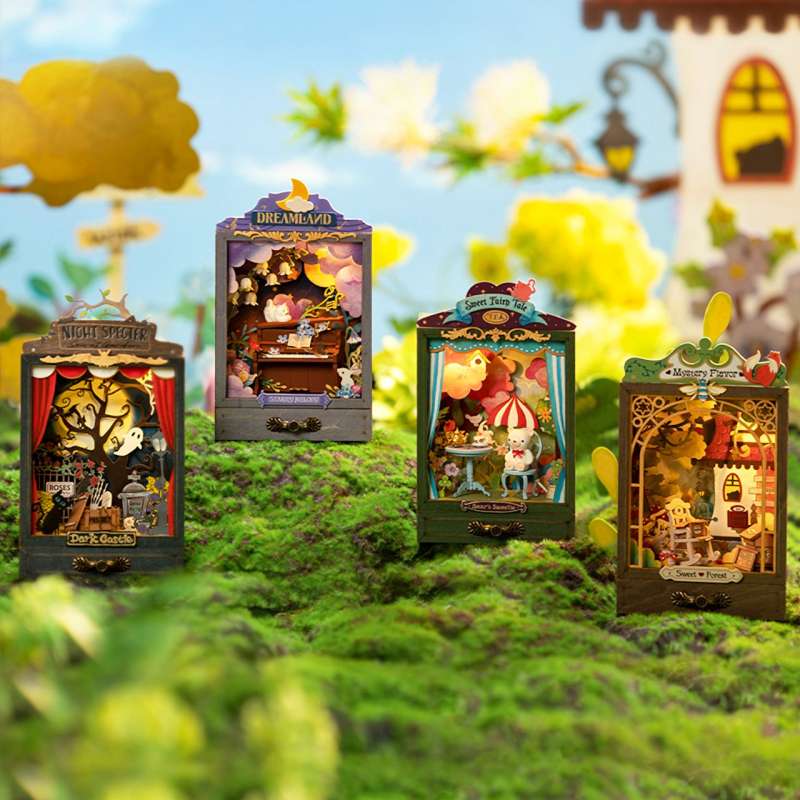3D Folding Miniature ROBOTIME - Bears Sweetie