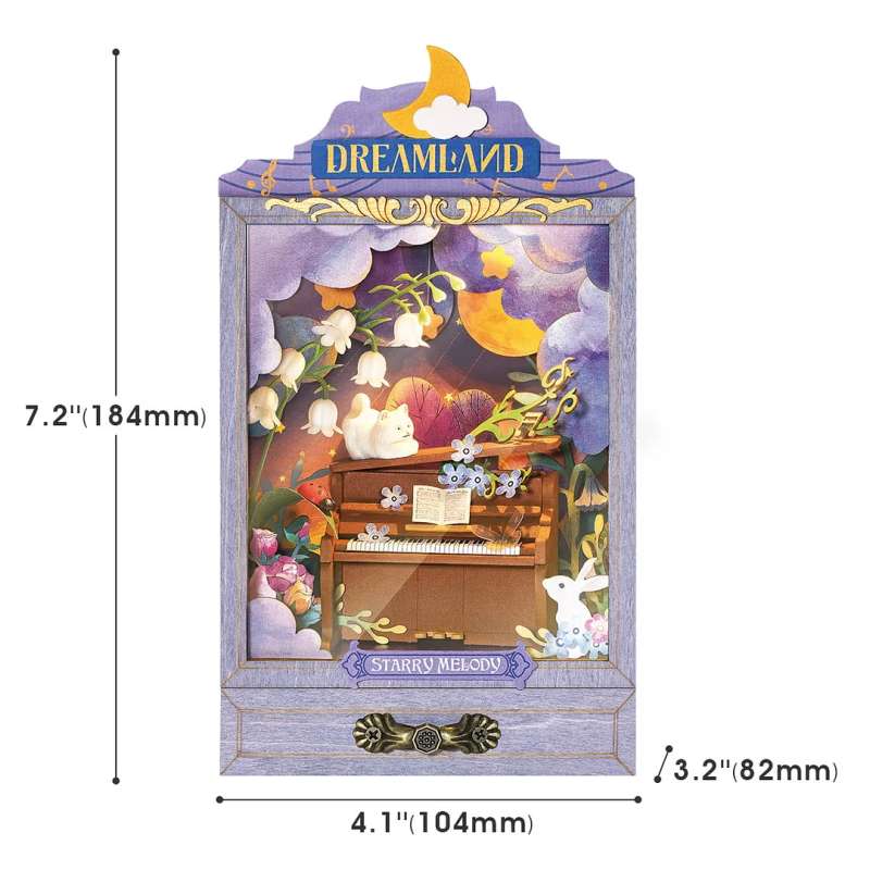 3D Folding Miniature ROBOTIME - Starry Melody