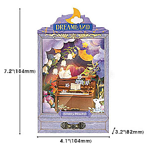 3D Folding Miniature ROBOTIME - Starry Melody