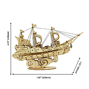 Wooden 3D Puzzle ROBOTIME - Sailing Ship