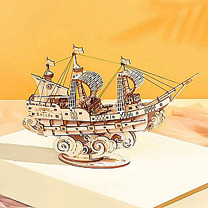 Wooden 3D Puzzle ROBOTIME - Sailing Ship