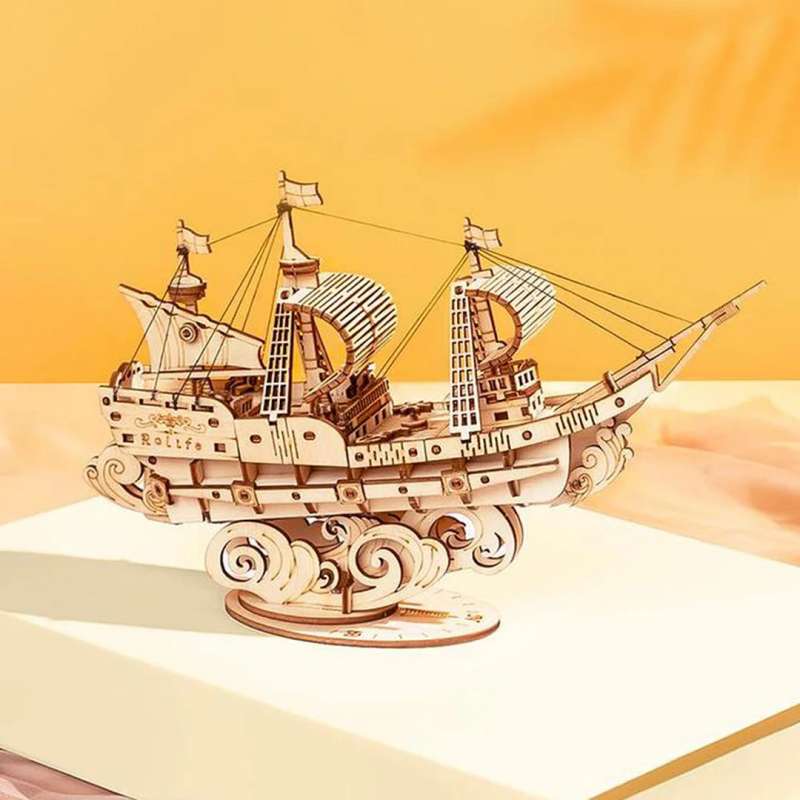 Wooden 3D Puzzle ROBOTIME - Sailing Ship