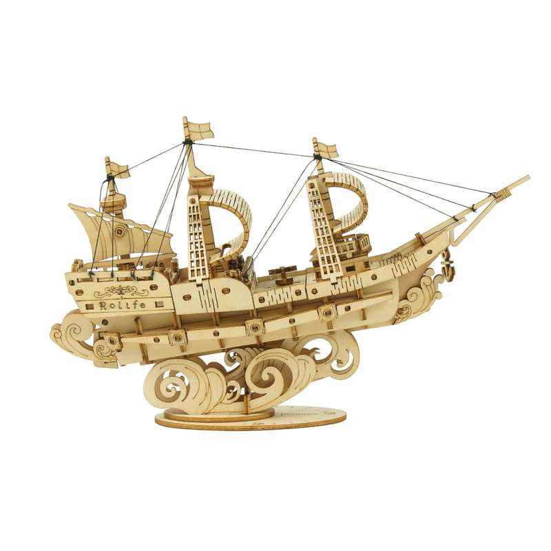 Wooden 3D Puzzle ROBOTIME - Sailing Ship