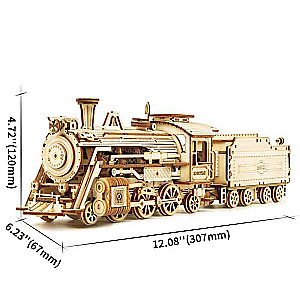 Wooden 3D Puzzle ROBOTIME - Prime Steam Express