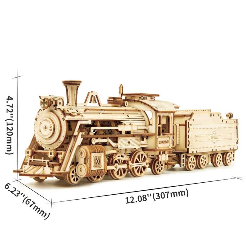 Wooden 3D Puzzle ROBOTIME - Prime Steam Express