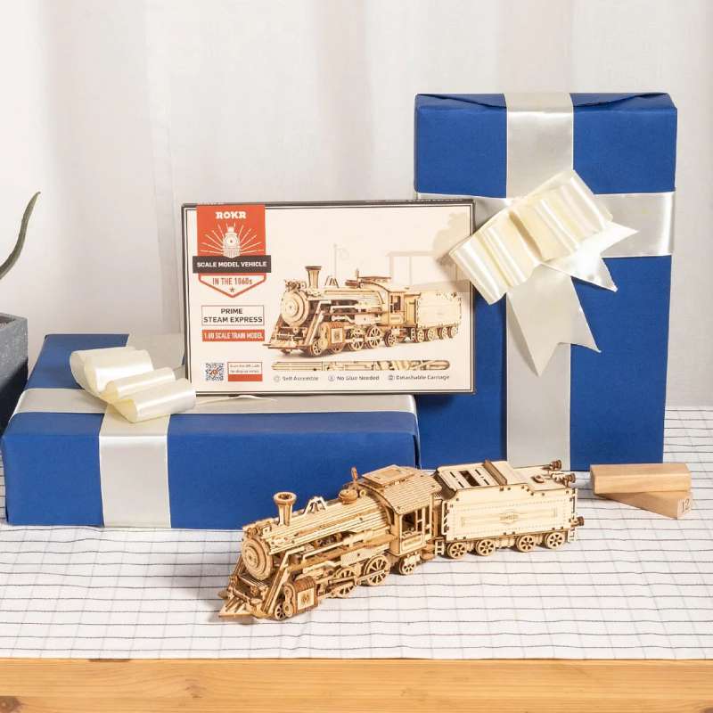 Wooden 3D Puzzle ROBOTIME - Prime Steam Express