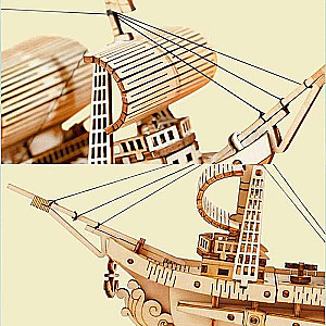 Wooden 3D Puzzle ROBOTIME - Sailing Ship