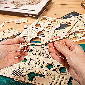 Wooden 3D Puzzle ROBOTIME - Prime Steam Express