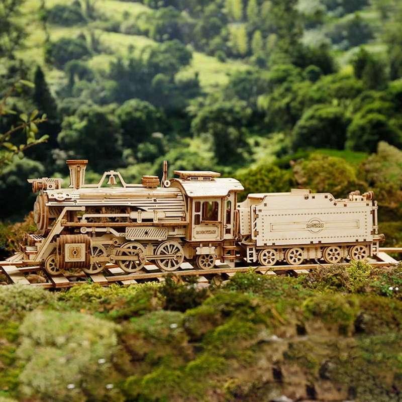 Wooden 3D Puzzle ROBOTIME - Prime Steam Express