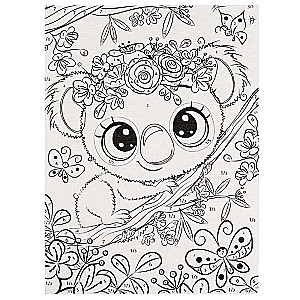 Painting Set - Koala by Numbers on Canvas