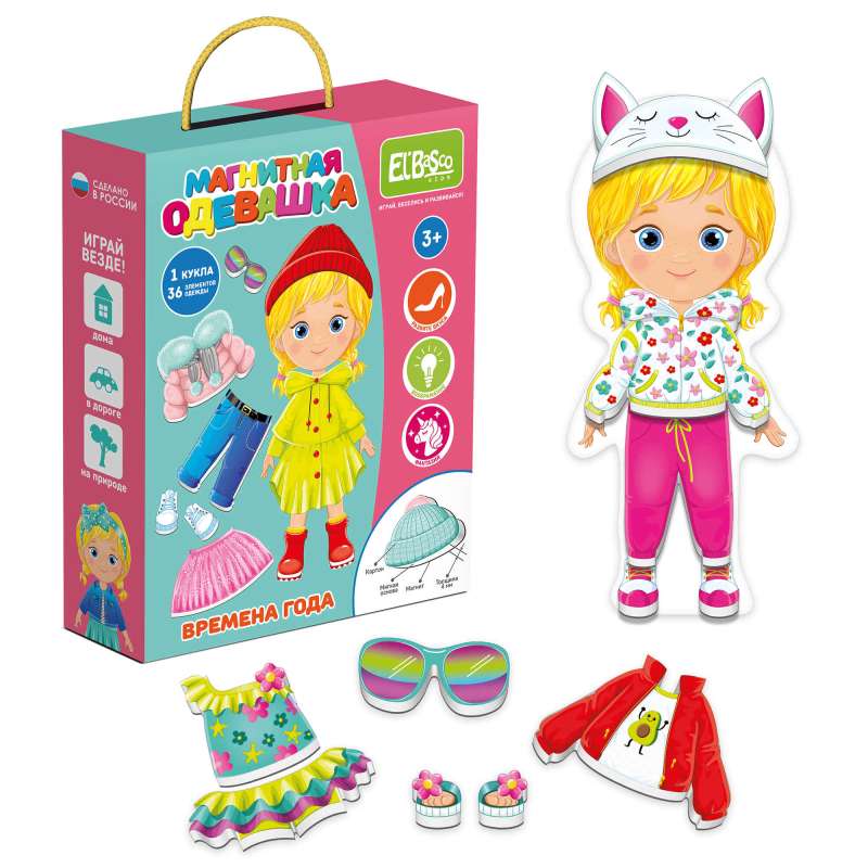 Magnetic Dress-Up Game - Seasons