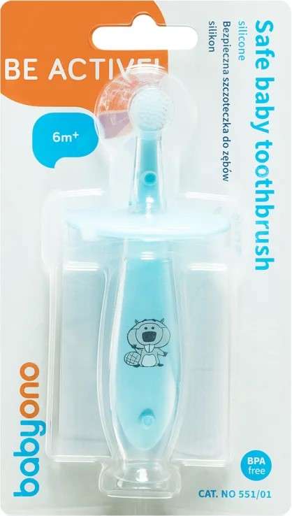 BABYONO Toothbrush with Stopper