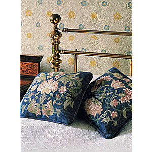 Decorative Embroidery on Canvas: Inspired by the Designs of William Morris