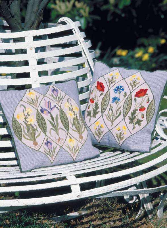 Decorative Embroidery on Canvas: Inspired by the Designs of William Morris