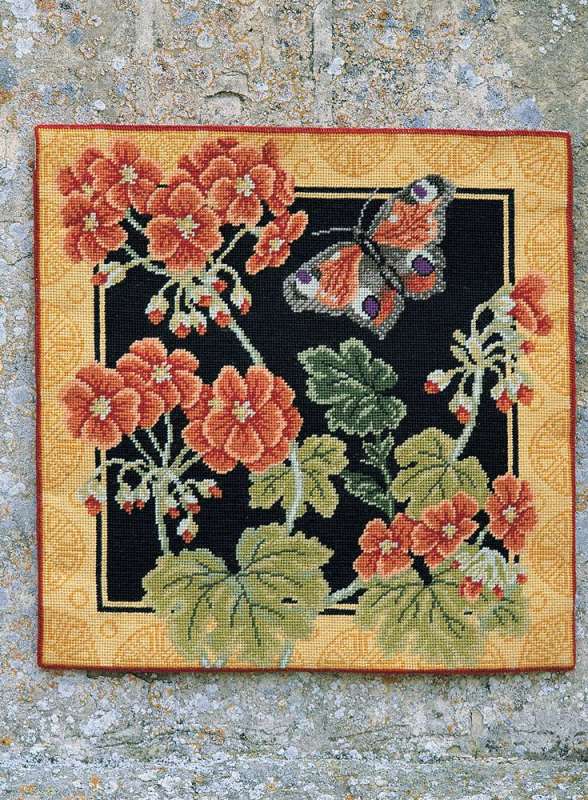 Decorative Embroidery on Canvas: Inspired by the Designs of William Morris