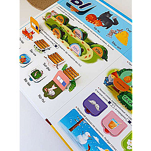 Speech Therapy Lessons. Speech Therapy Alphabet: A Book with Windows