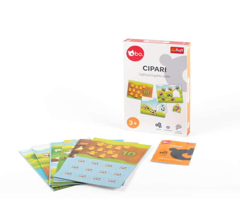 Educational Board Game - Numbers (in Latvian)
