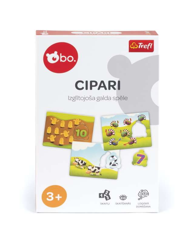 Educational Board Game - Numbers (in Latvian)