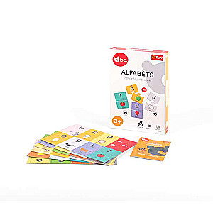 Educational Board Game - Alphabet (in Latvian Language)
