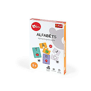 Educational Board Game - Alphabet (in Latvian Language)
