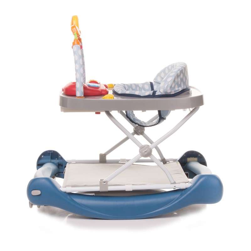 4BABY SWING'N PUSH - Walkers - blue color