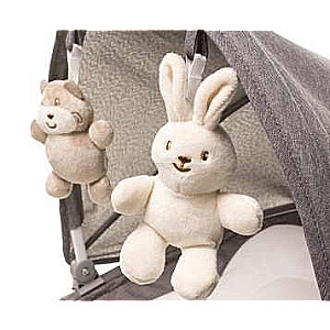 4BABY Electric Swing Relax - gray color
