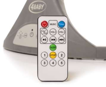 4BABY Electric Swing Relax - gray color