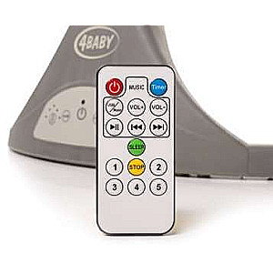 4BABY Electric Swing Relax - gray color