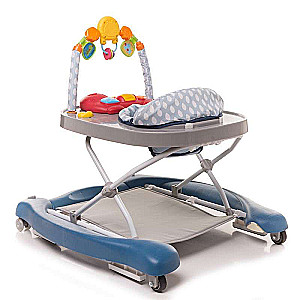 4BABY SWING'N PUSH - Walkers - blue color