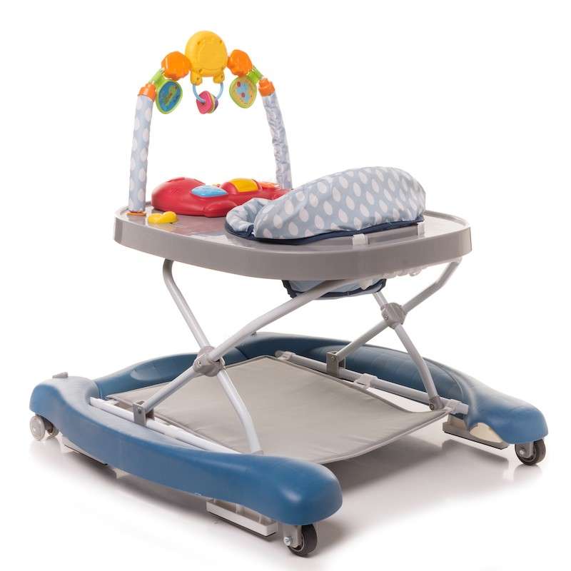 4BABY SWING'N PUSH - Walkers - blue color