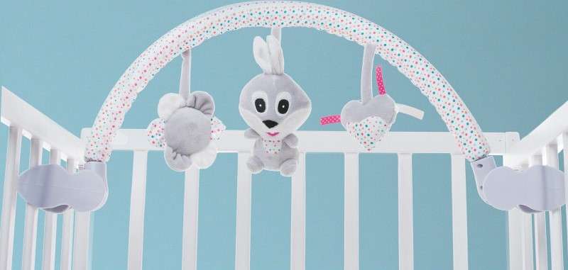 4BABY Toy Arch for Cribs and Strollers