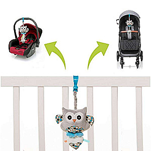4BABY Stroller Toy - Pink
